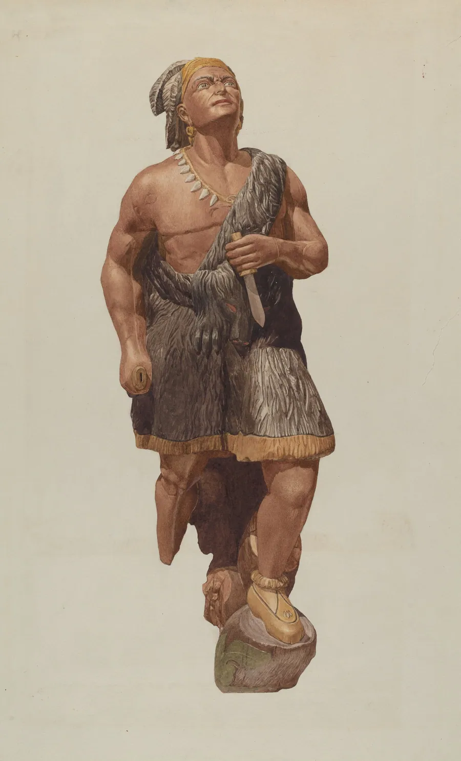 Figurehead: Indian by Ingrid Selmer-Larsen