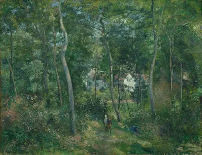 Edge of the Woods Near L'Hermitage, Pontoise