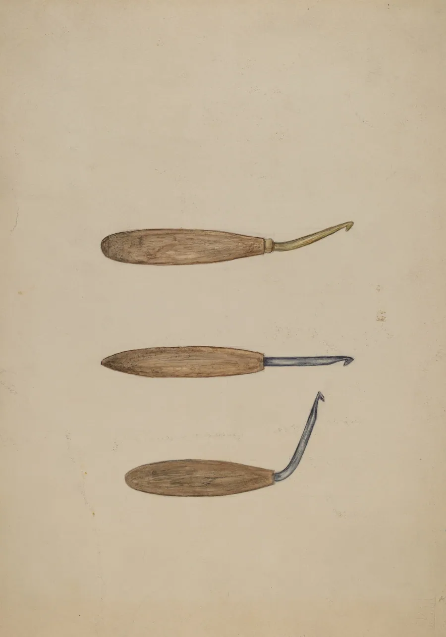 Rug Hooks by Mary Fitzgerald