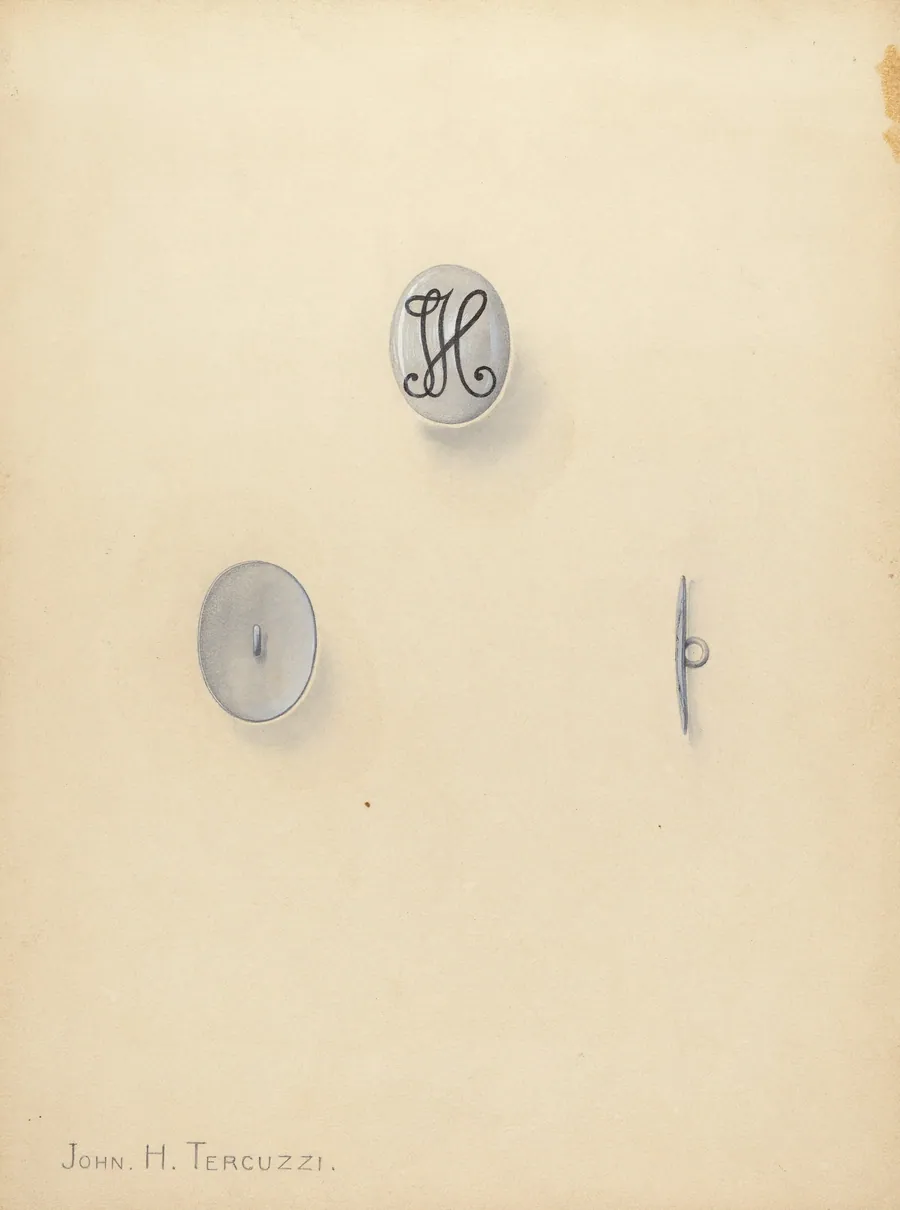 Jewelry Button by John H. Tercuzzi