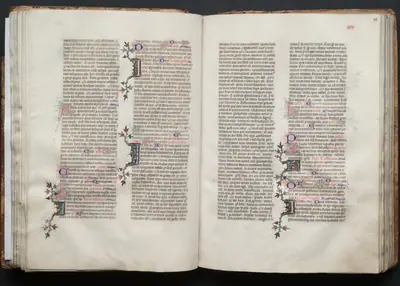 The Gotha Missal: Fol. 45v, Text