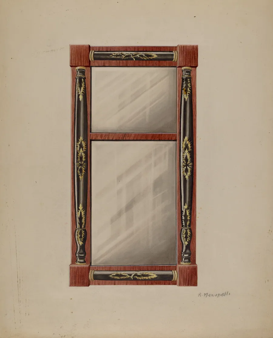 Wall Mirror by Raymond Manupelli