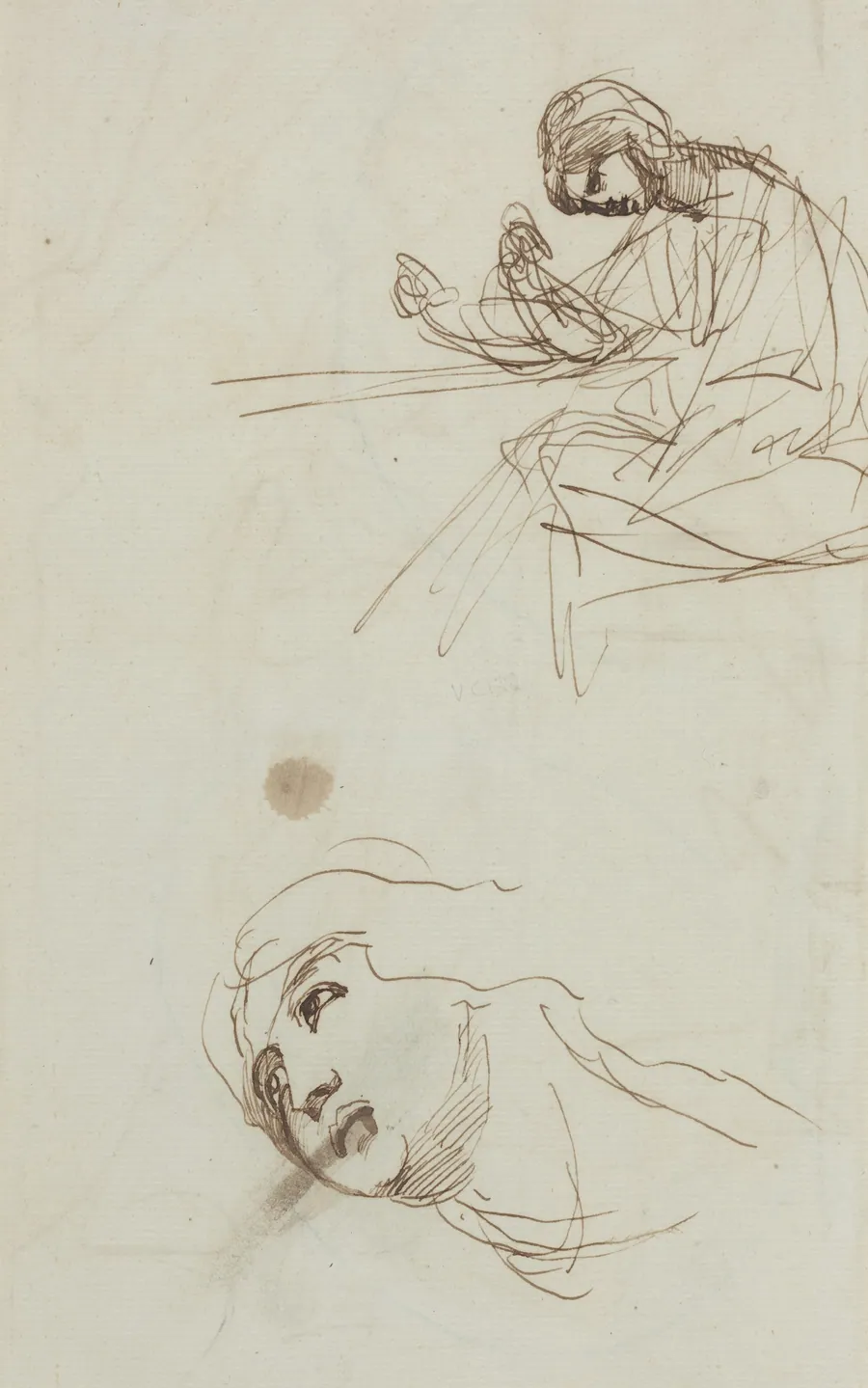 Figure Studies [verso] by George Romney
