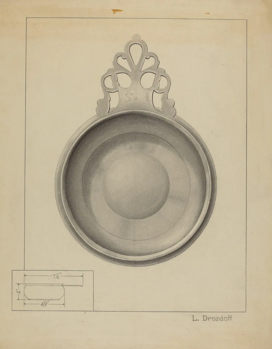 Silver Porringer by Leo Drozdoff