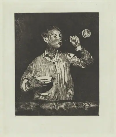 The Boy with Soap Bubbles (L'enfant aux bulles de savon)