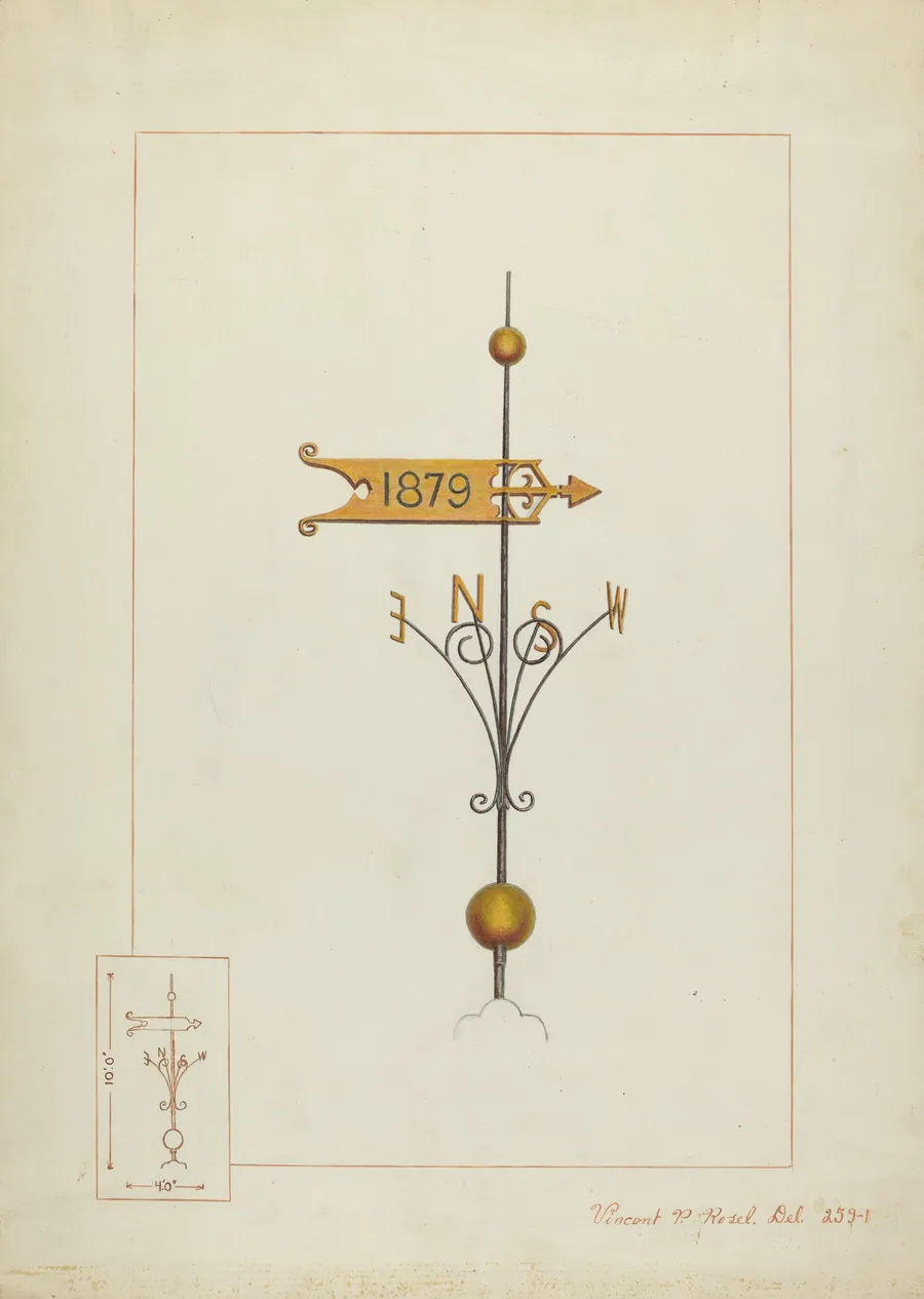 Weather Vane by Vincent P. Rosel