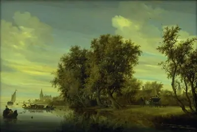 Kørevejen ved floden