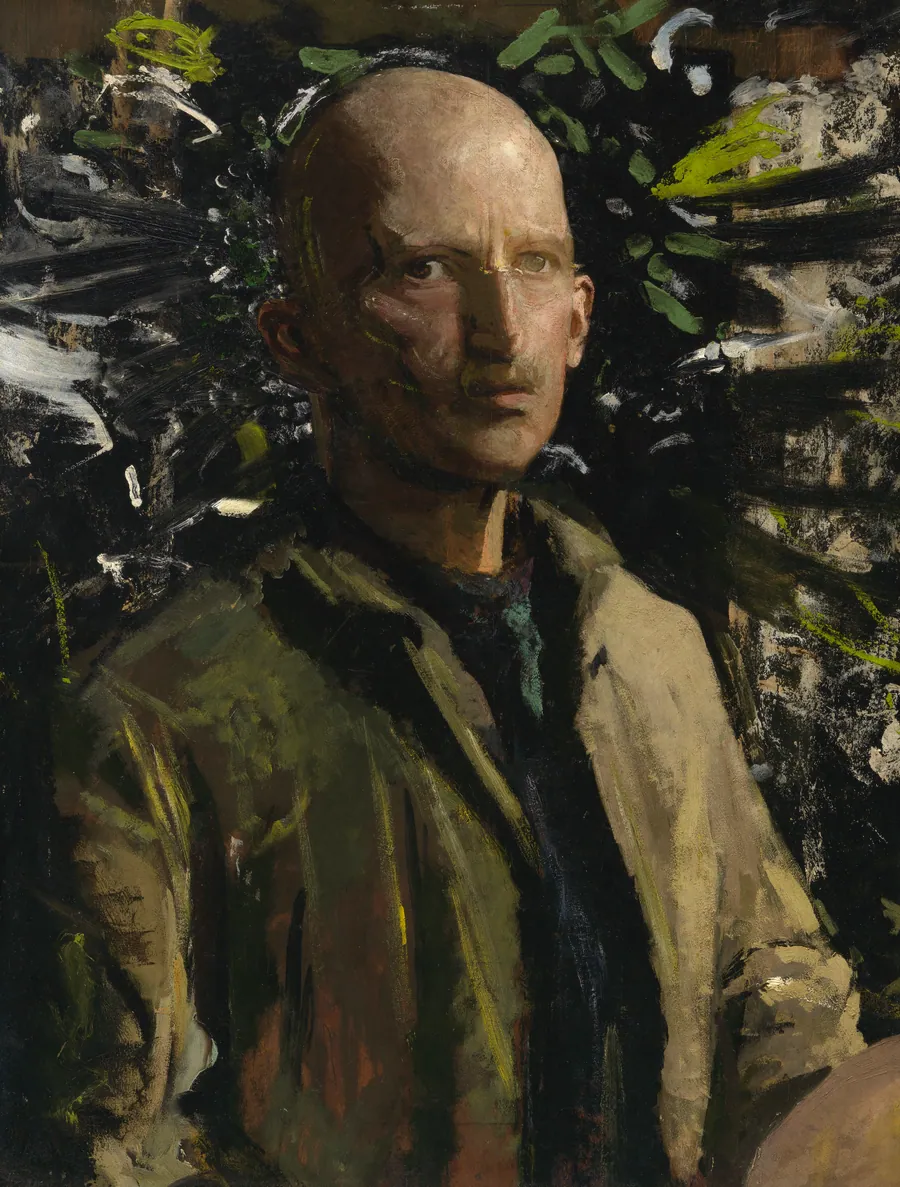 Abbott Handerson Thayer Self-Portrait by Abbott Handerson Thayer, 12 Aug 1849 - 29 May 1921