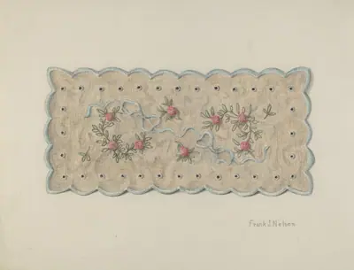 Pin Cushion Doily