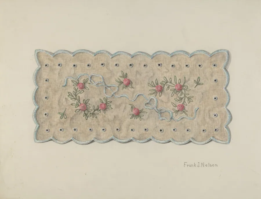 Pin Cushion Doily by Frank Nelson