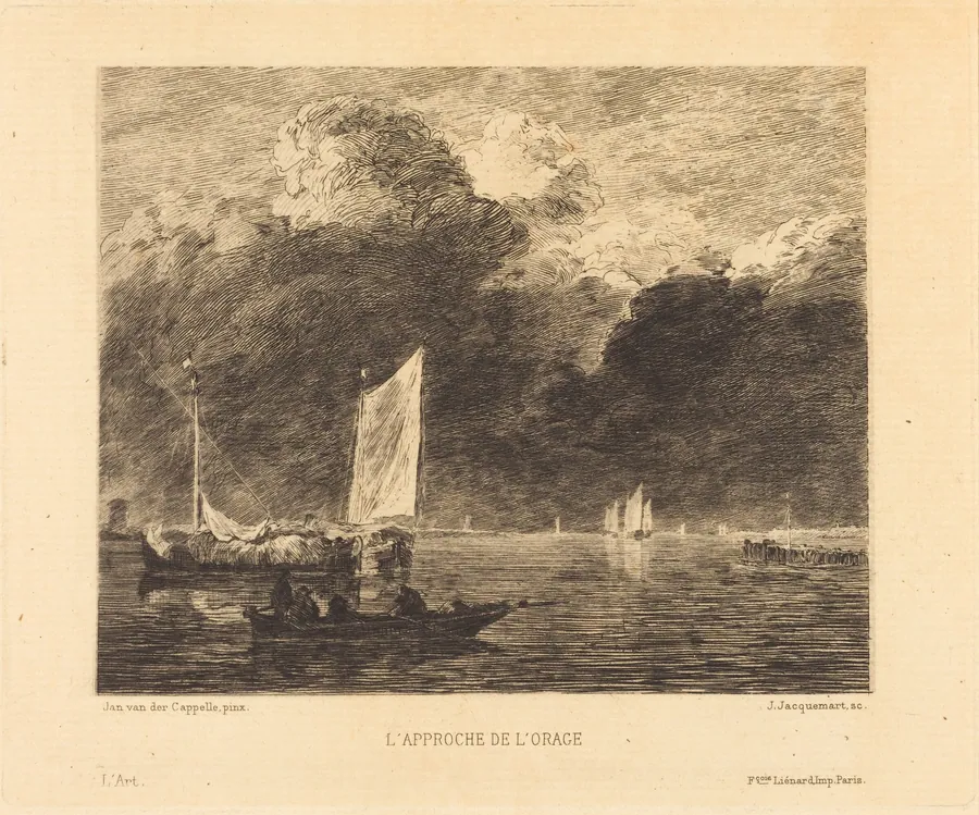 L'Approche de l'Orage (The Storm's Approach) by Jules-Ferdinand Jacquemart