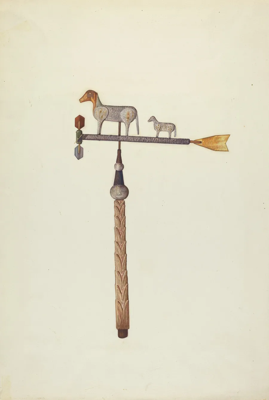 Sheep Weather Vane by Laura Bilodeau