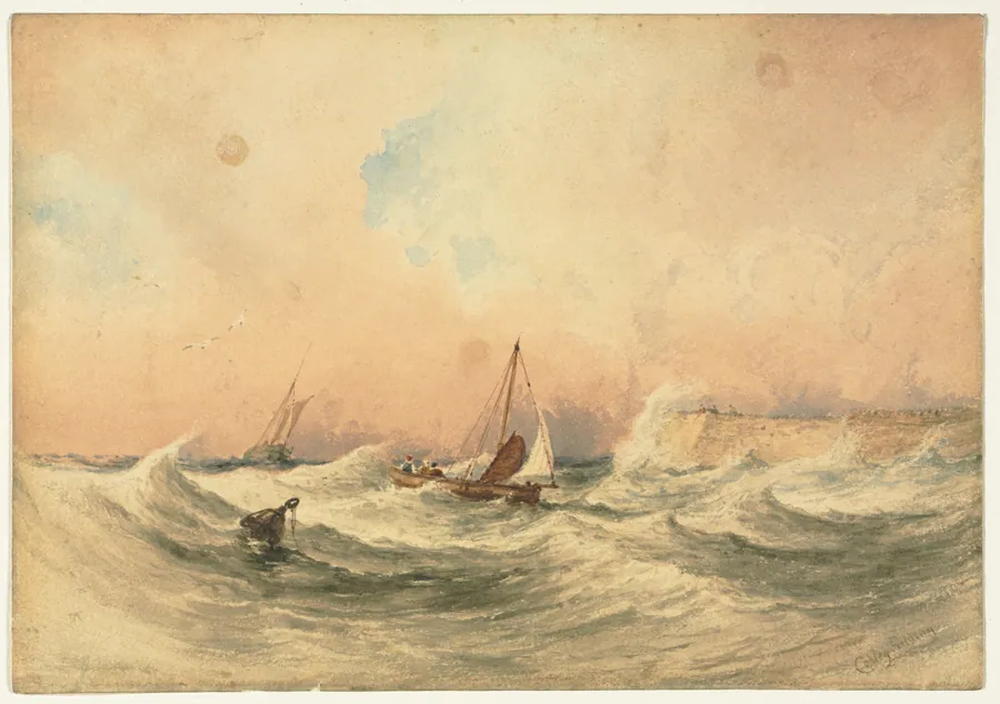 Marine by Anthony Vandyke Copley Fielding