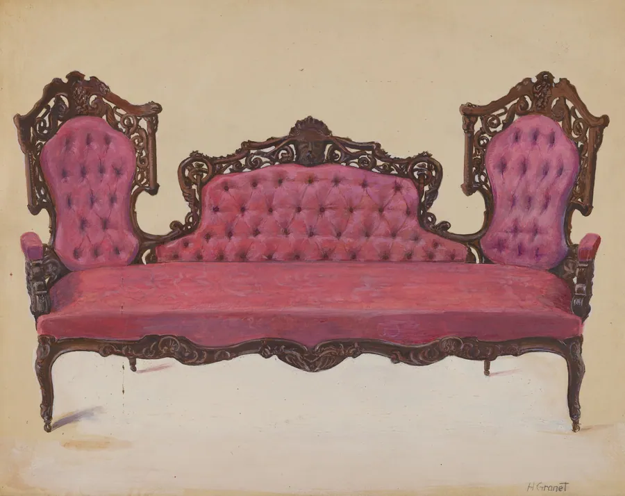 Sofa by Henry Granet