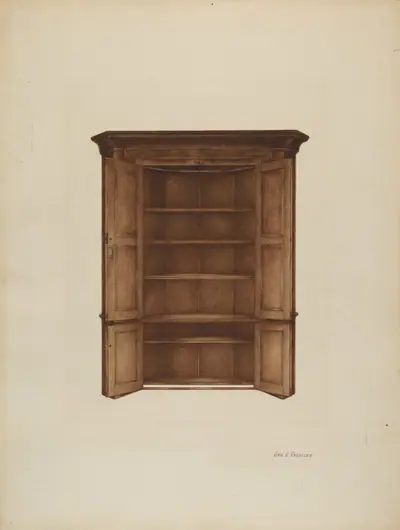 Corner Cupboard