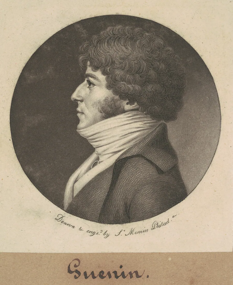 Guenin by Charles B. J. Févret de Saint-Mémin
