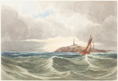 Seascape with Lighthouse