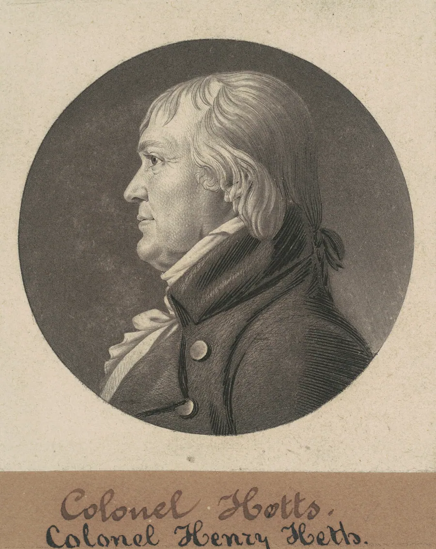 Henry Heth by Charles B. J. Févret de Saint-Mémin