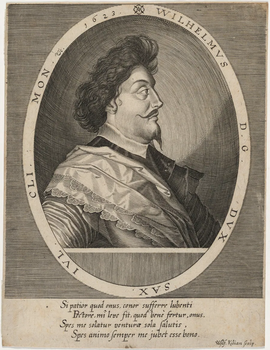 William, Duke of Saxony by Wolfgang Kilian