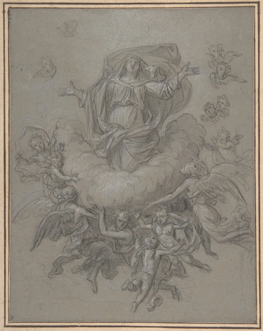 The Assumption of the Virgin by Noël Coypel