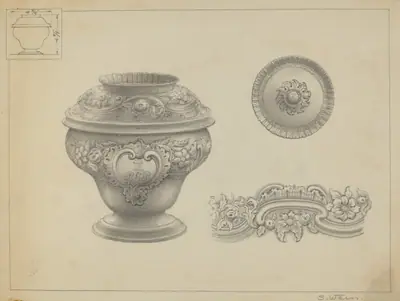 Silver Sugar Bowl