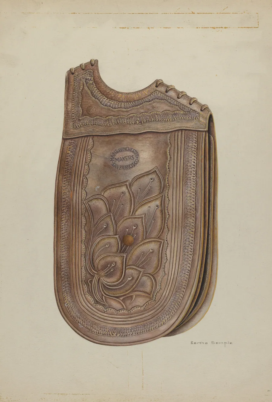 Saddle Bag by Bertha Semple