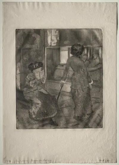 Mary Cassatt at the Louvre: The Etruscan Gallery