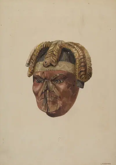 Figurehead "S.S. Robert Fulton"