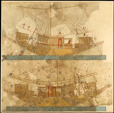 The Viceroy's Boat, Tomb of Huy