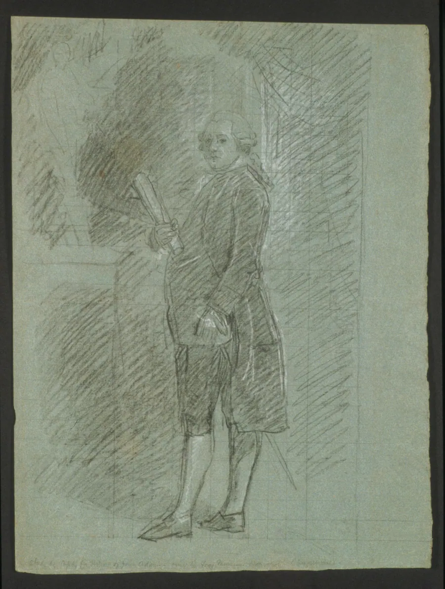 Study for "John Adams" by John Singleton Copley