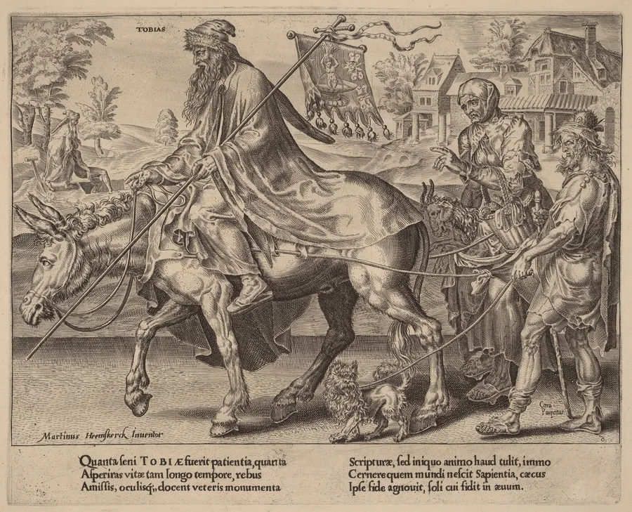 The Triumph of Tobias by Dirck Volckertz Coornhert