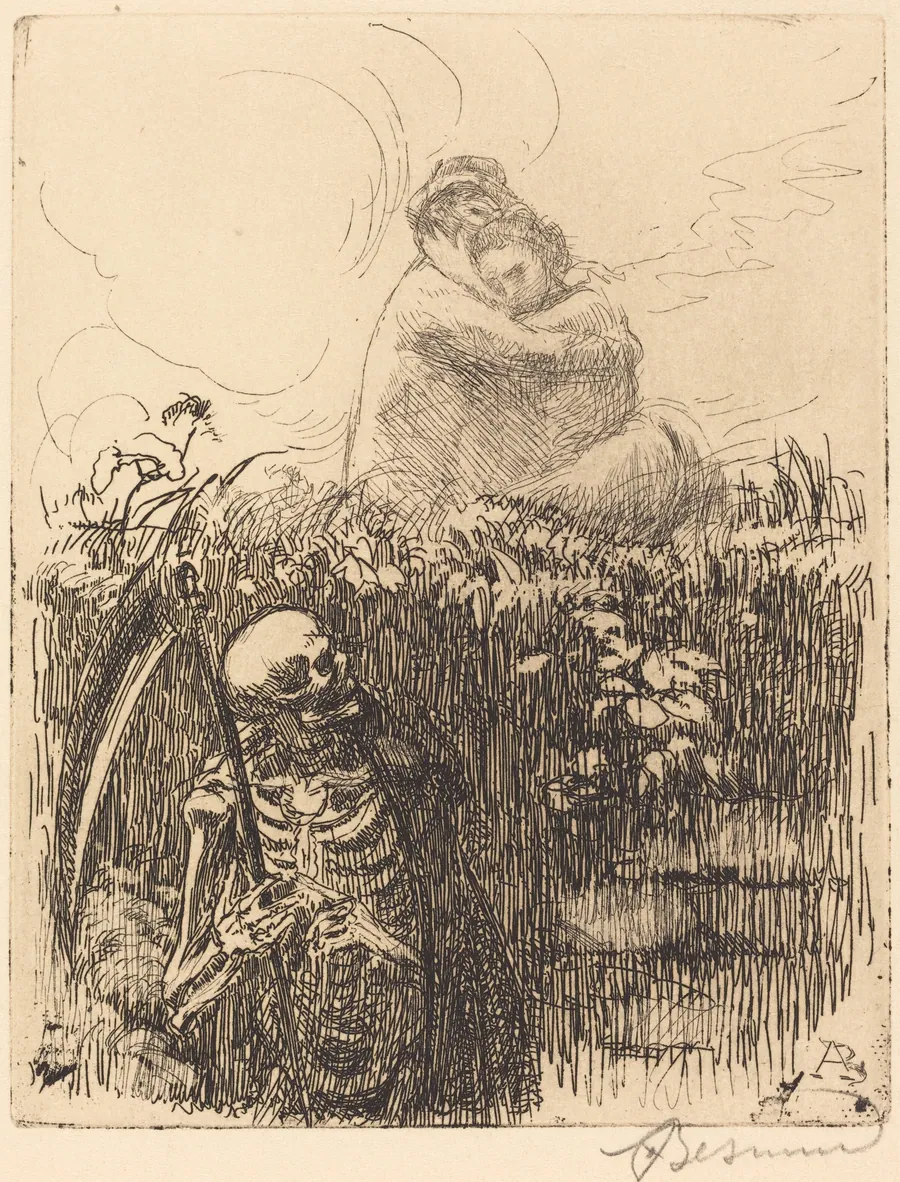 On the Lookout (Aux aguets) by Albert Besnard