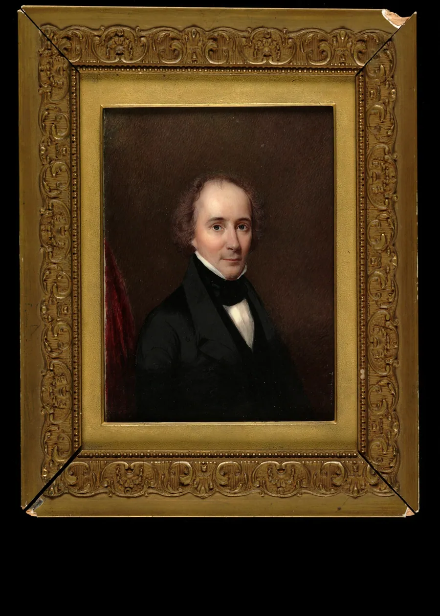 Dr. Cook by Washington Blanchard, born Cambridge, MA 1808-died Boston, MA 1855
