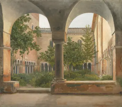 Klostergården i S. Lorenzo fuori le mura