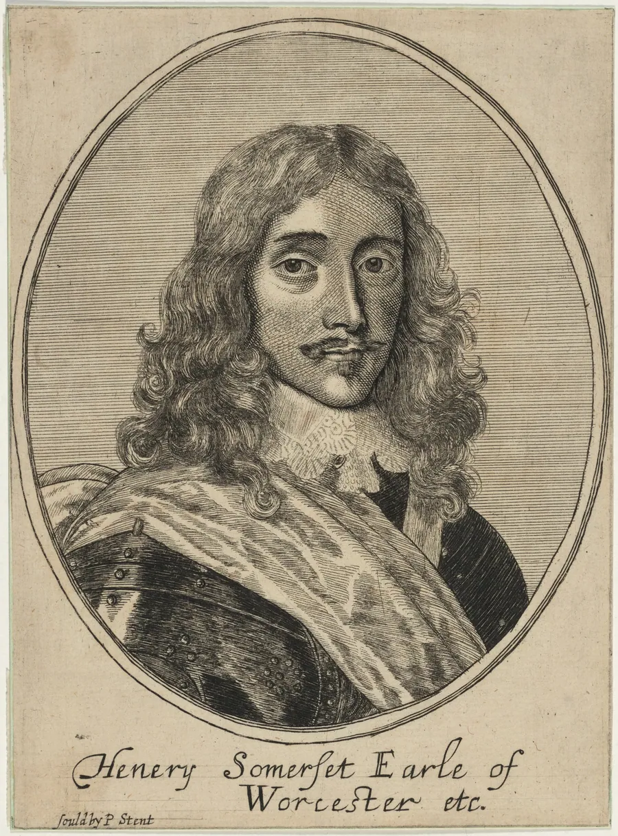 Henry Somerset, Earl of Worcester, First Dukeof Beaufort by Robert Gaywood