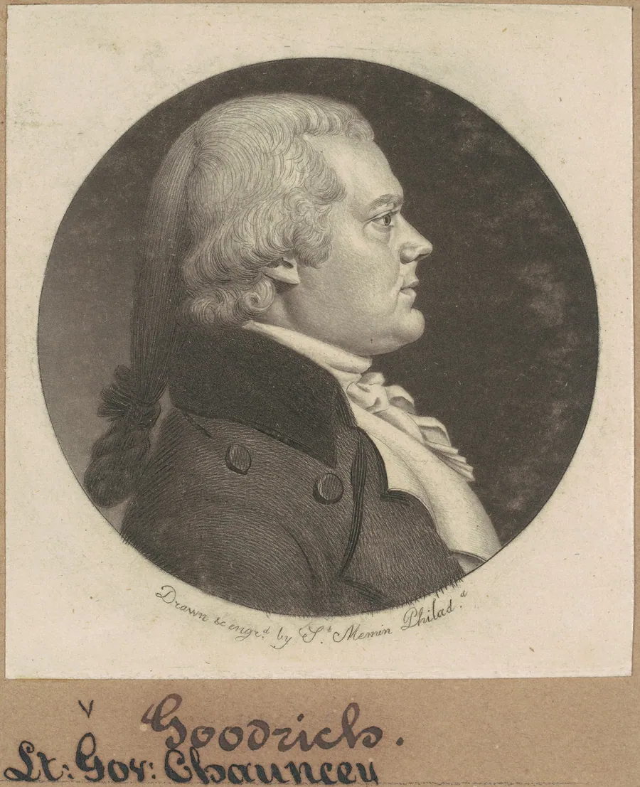 Chauncey Goodrich by Charles B. J. Févret de Saint-Mémin