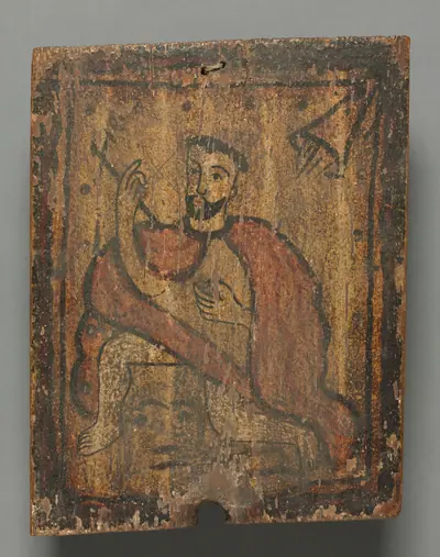 San Geronimo:  santo de retablo