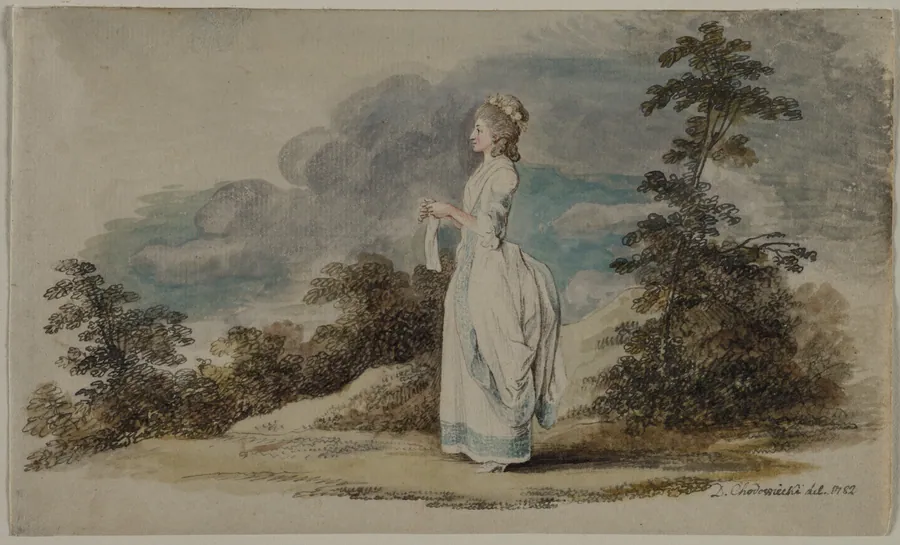 Susanne (The Artist's Daughter at the Age of Twenty-One) by Daniel Chodowiecki
