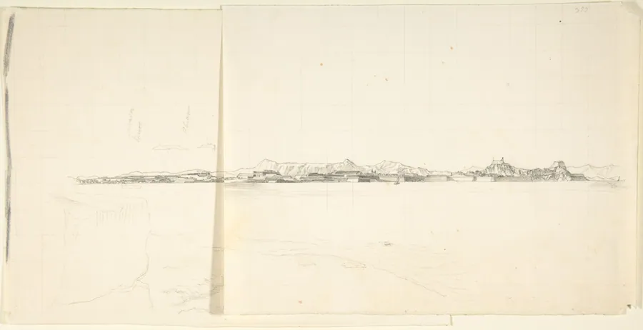 Landscape by Franz von Hauslab the Younger