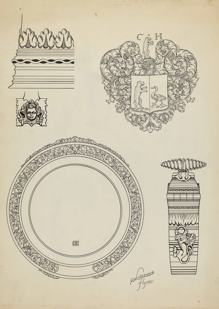 Silver Tankard: Detail by Lawrence Flynn