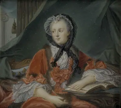 Portræt af Marie Leszczinska, dronning af Frankrig (1703-1768)