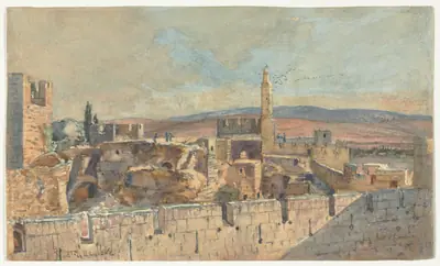 View of the Old City of Jerusalem