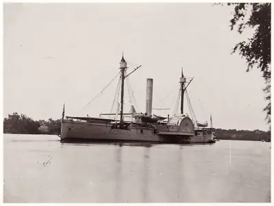 U.S. Ship "Mendota", James River