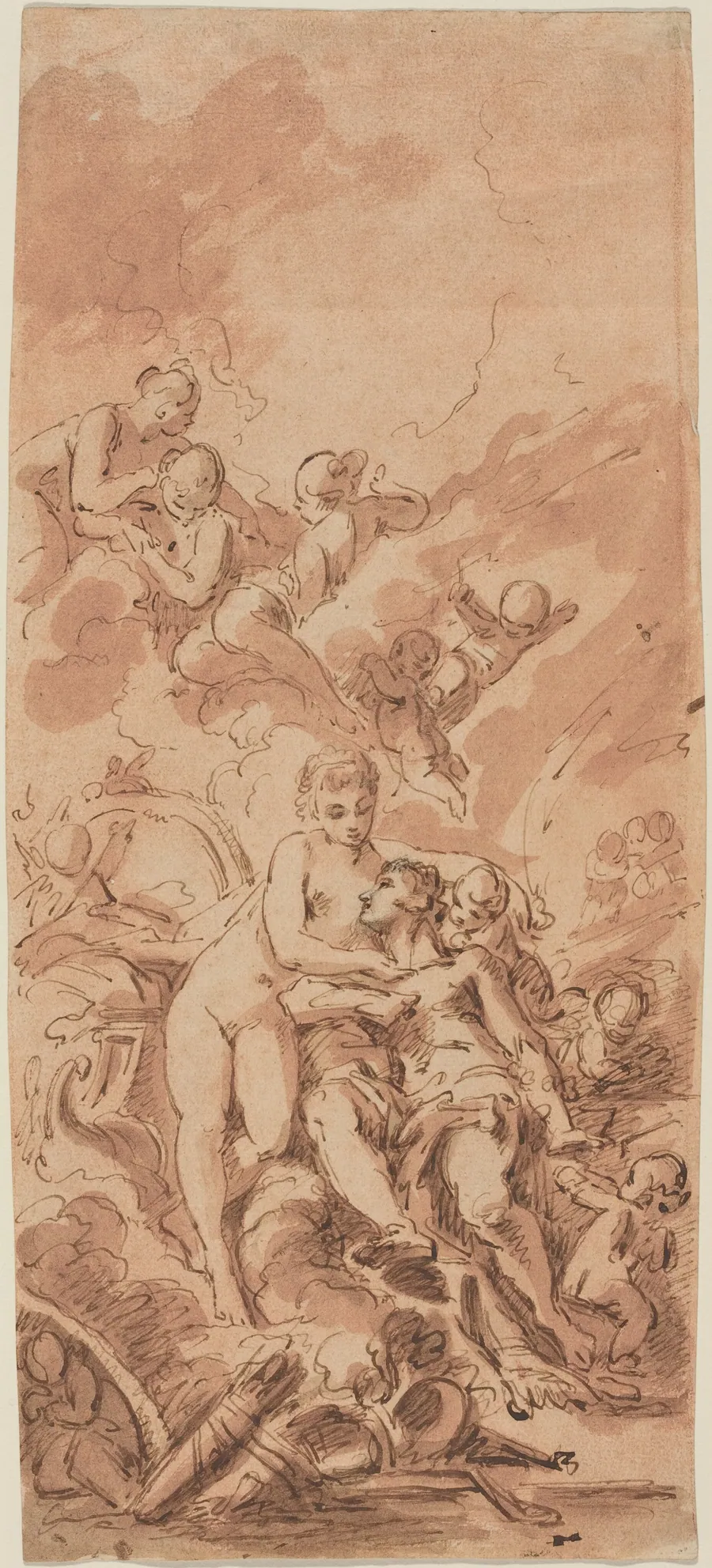 Venus at the Forge of Vulcan by French 18th Century