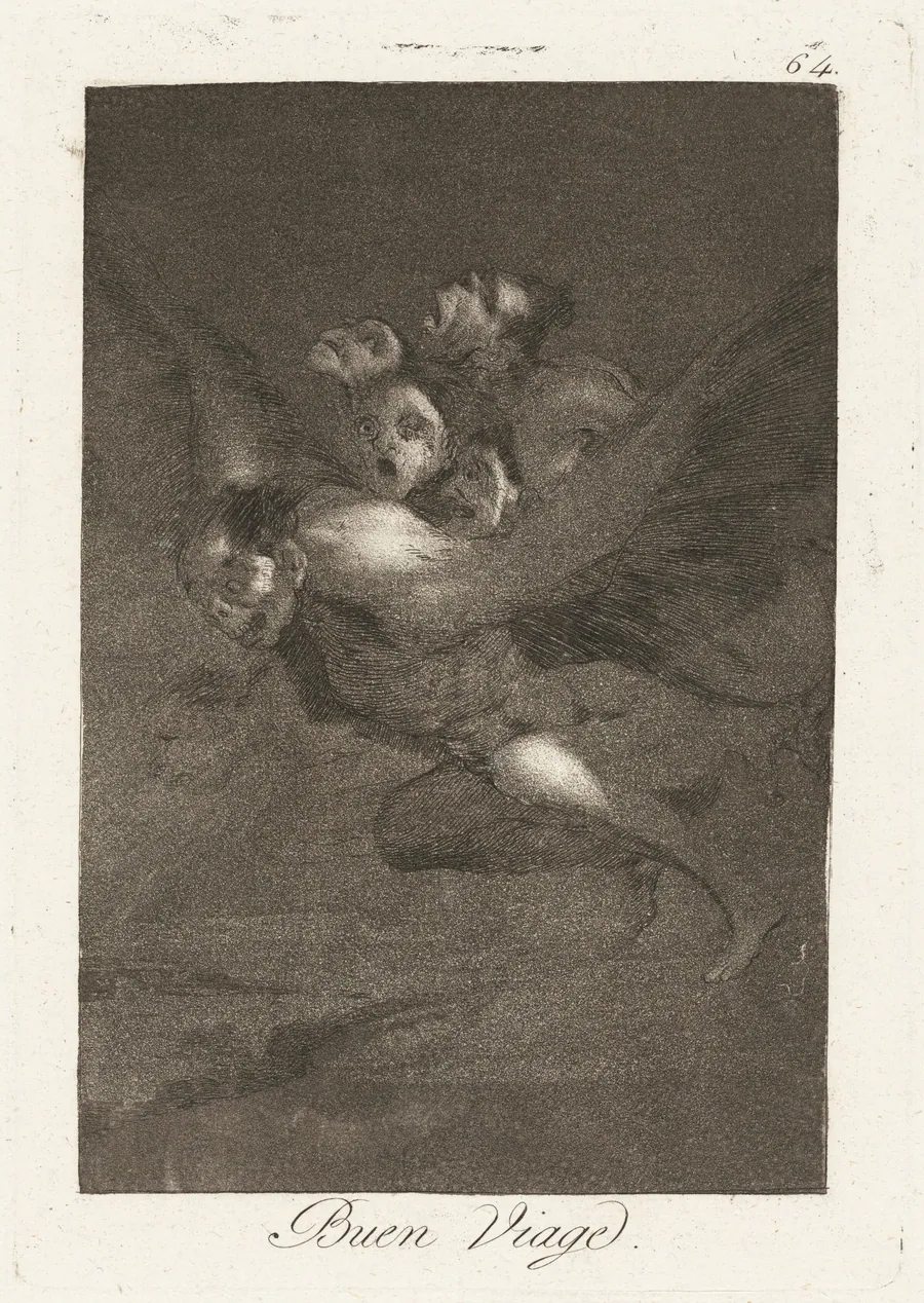 Buen Viage (Bon Voyage) by Francisco Goya