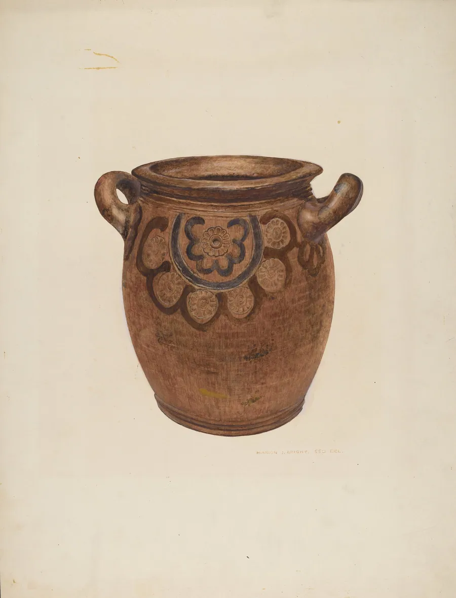 Stone Jar by Marion J. Bright
