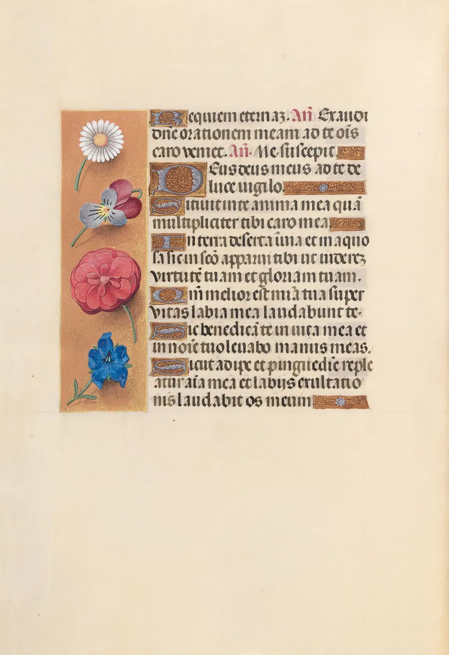 Hours of Queen Isabella the Catholic, Queen of Spain:  Fol. 249v by Master of the First Prayerbook of Maximillian