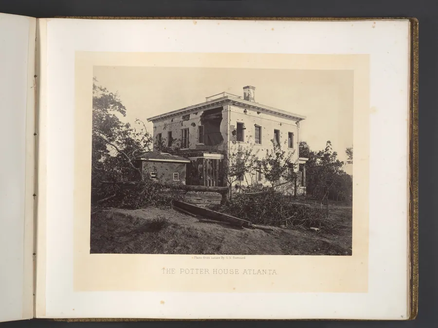The Potter House, Atlanta by George N. Barnard