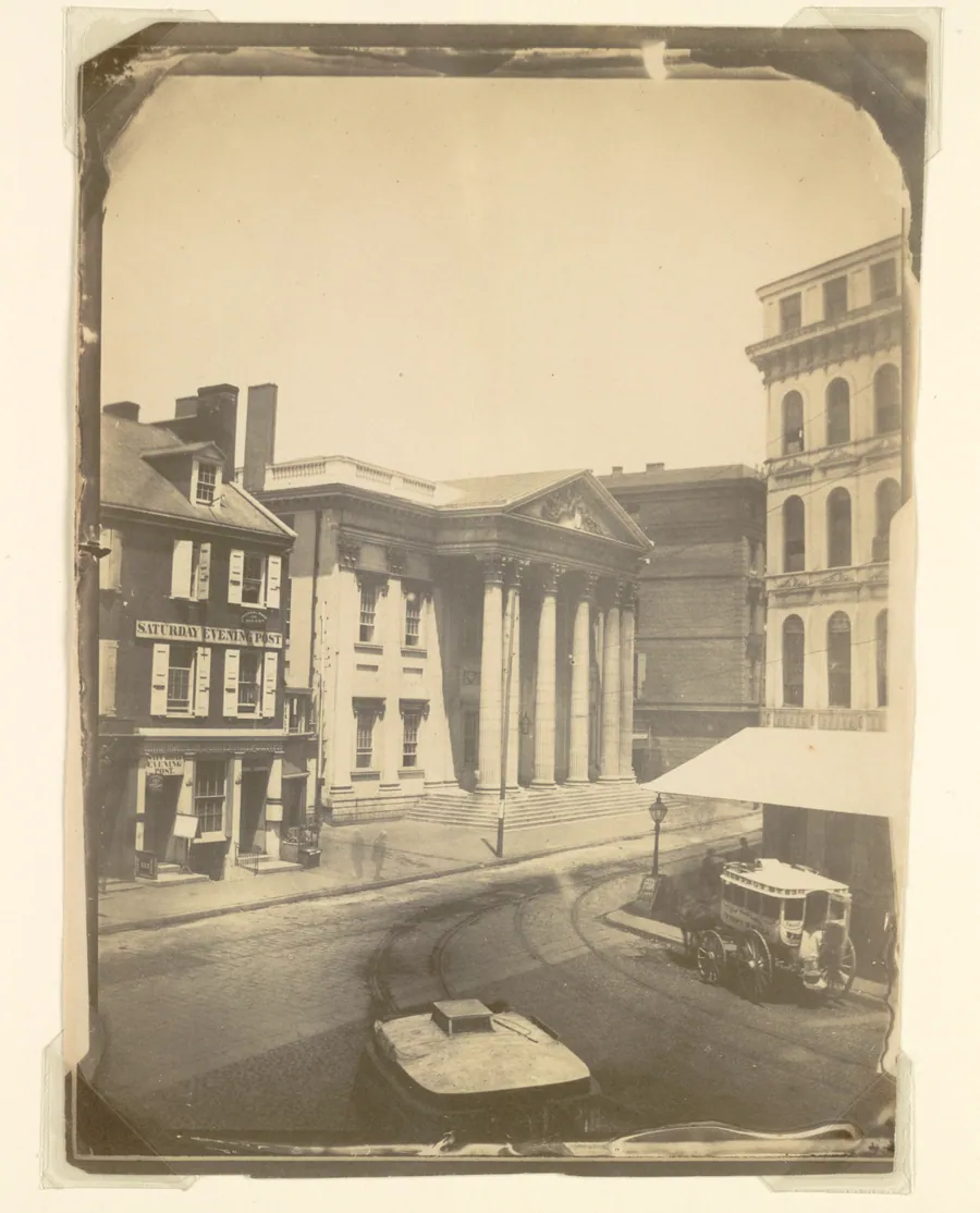 First Bank of the United States, Philadelphia by Frederick DeBourg Richards