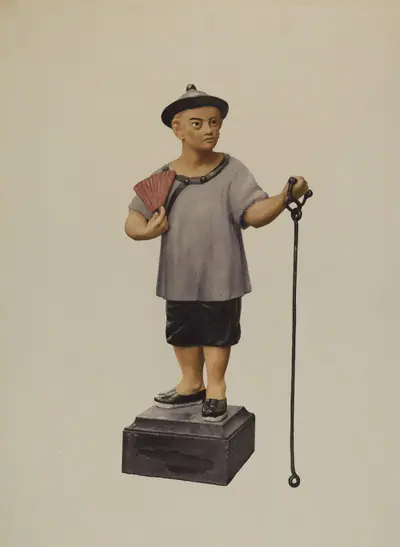 Iron Hitching Post